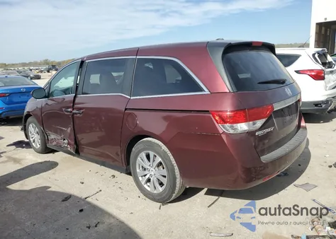 2017 Honda Odyssey Exl z USA, uszkodzony, nr VIN 5FNRL5H68HB024418